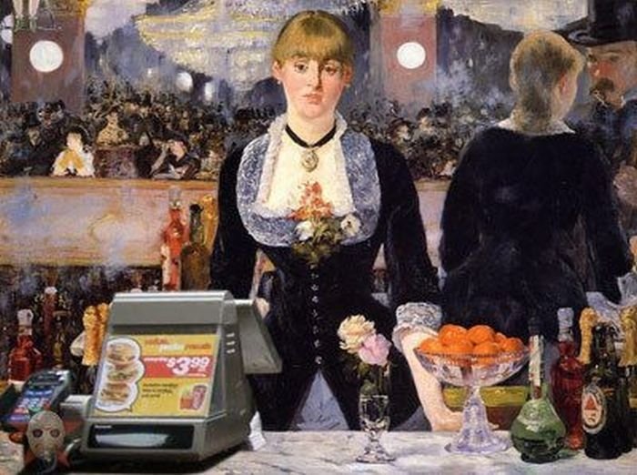 modern remakes of classic paintings