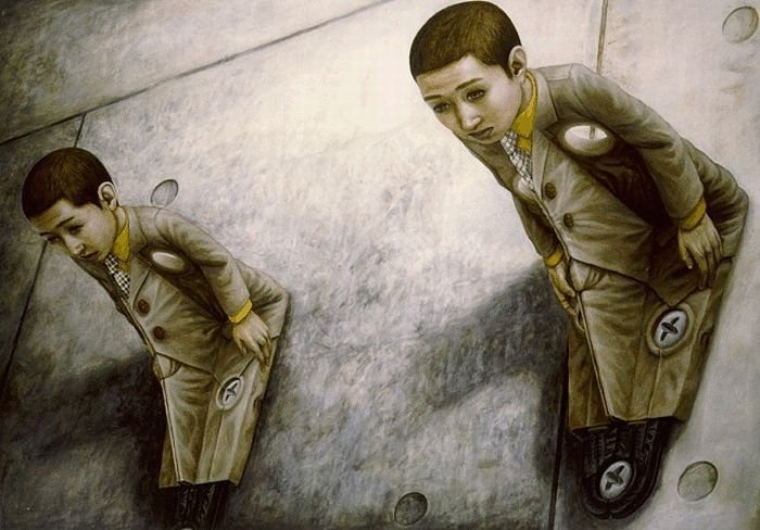 Surrealistic paintings by Tetsuya Ishida