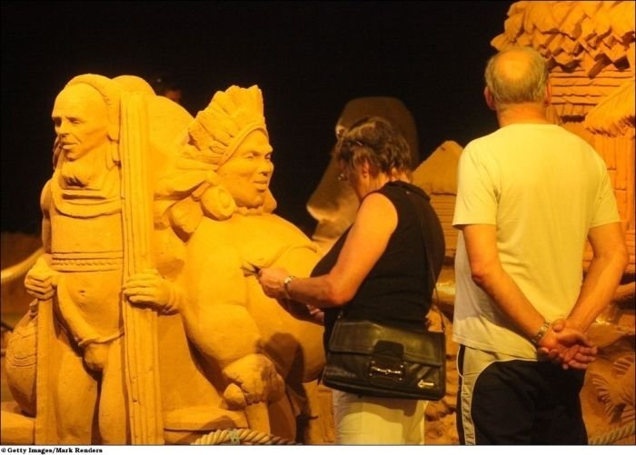 Sand Sculpture Festival 2010, Blankenberge, Belgium