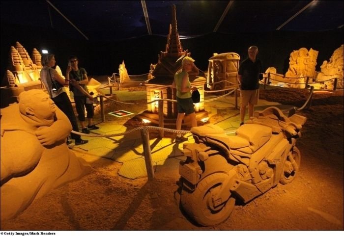 Sand Sculpture Festival 2010, Blankenberge, Belgium