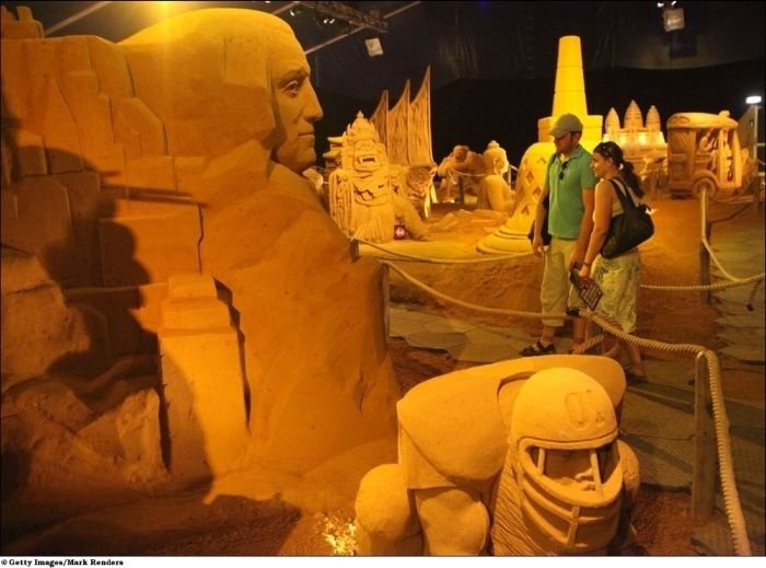 Sand Sculpture Festival 2010, Blankenberge, Belgium