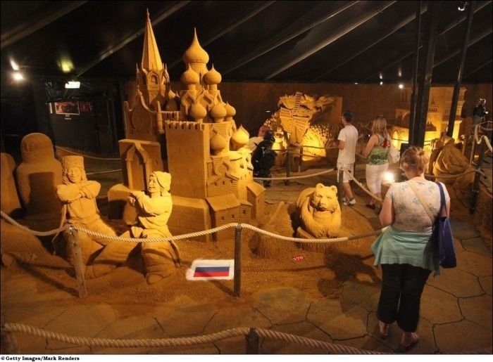 Sand Sculpture Festival 2010, Blankenberge, Belgium