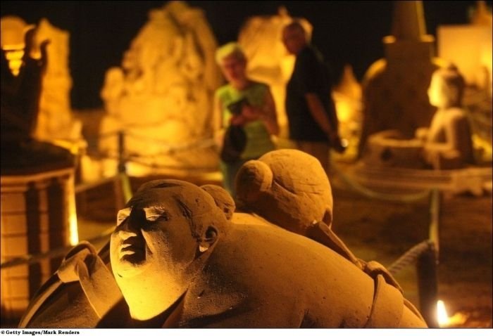 Sand Sculpture Festival 2010, Blankenberge, Belgium