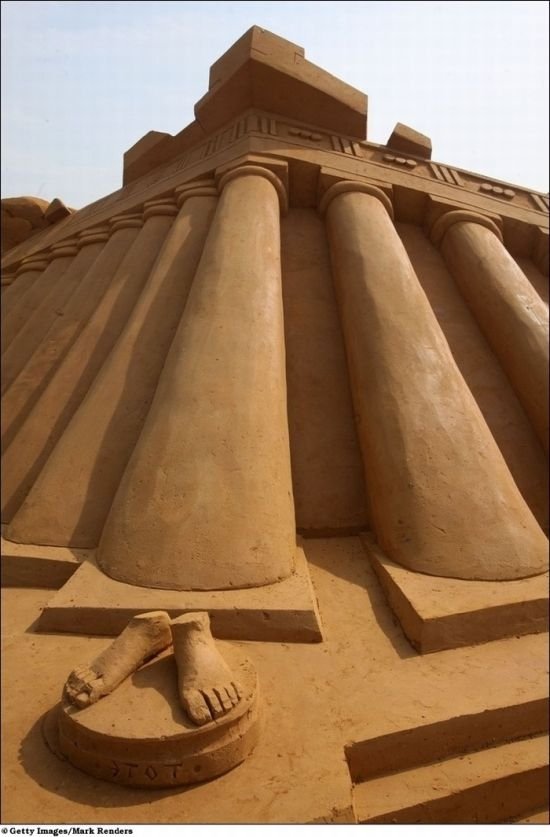 Sand Sculpture Festival 2010, Blankenberge, Belgium