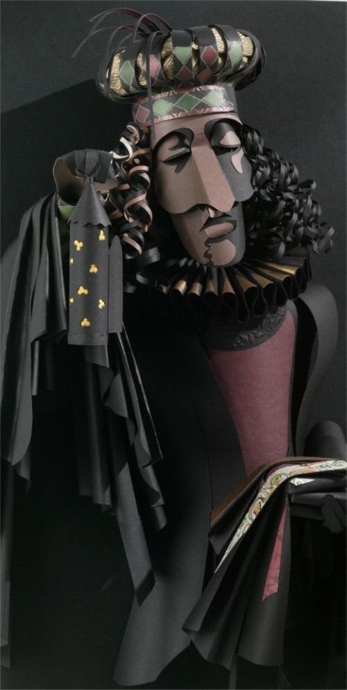 Paper sculptures by Sher Christopher