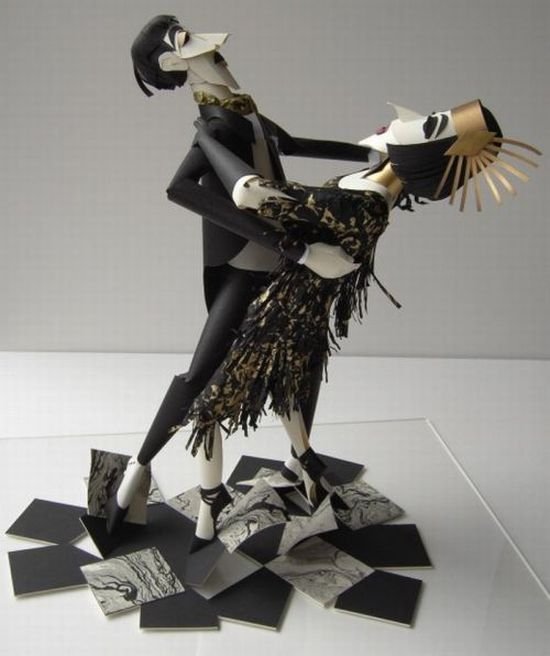 Paper sculptures by Sher Christopher