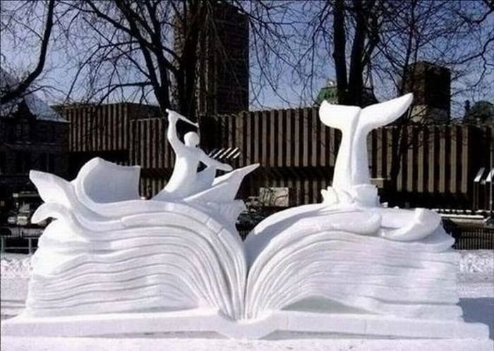snow sculpture