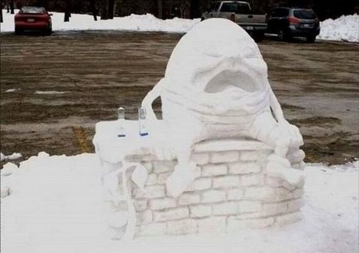 snow sculpture