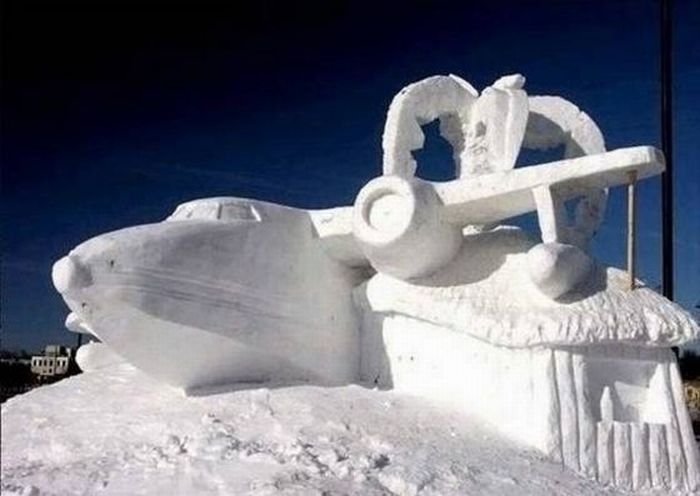 snow sculpture