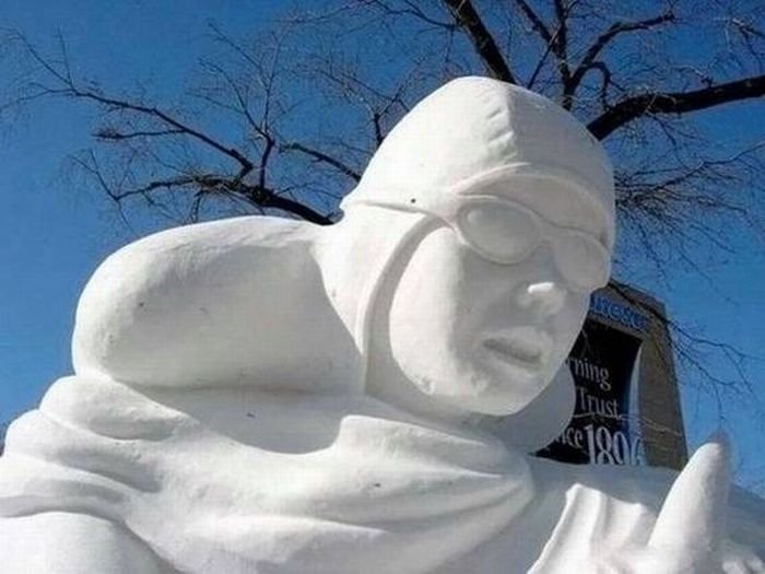 snow sculpture