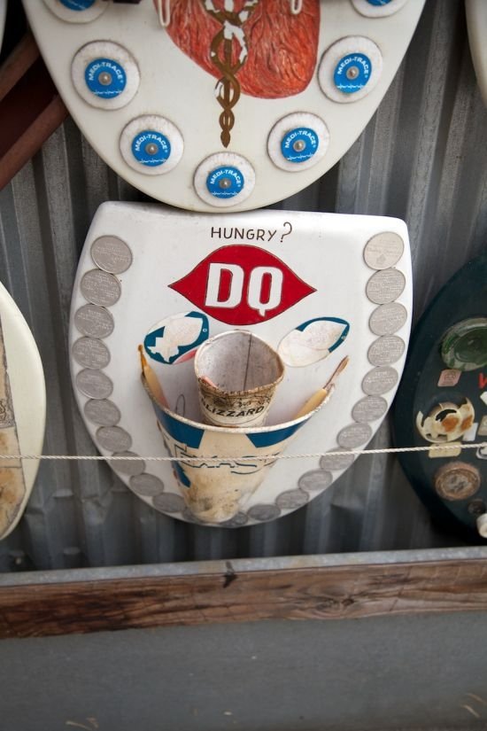 toilet seat art museum