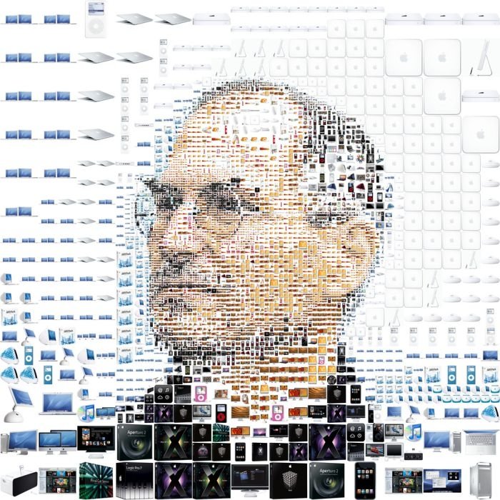 photographic mosaic portrait