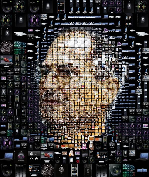 photographic mosaic portrait