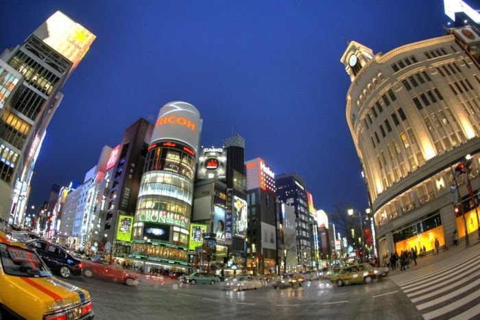 HDR photos of Tokyo, Japan