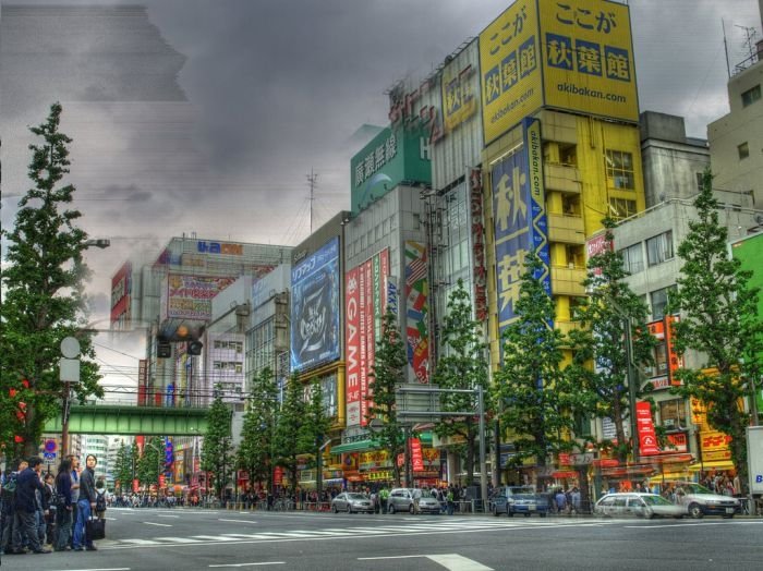 HDR photos of Tokyo, Japan