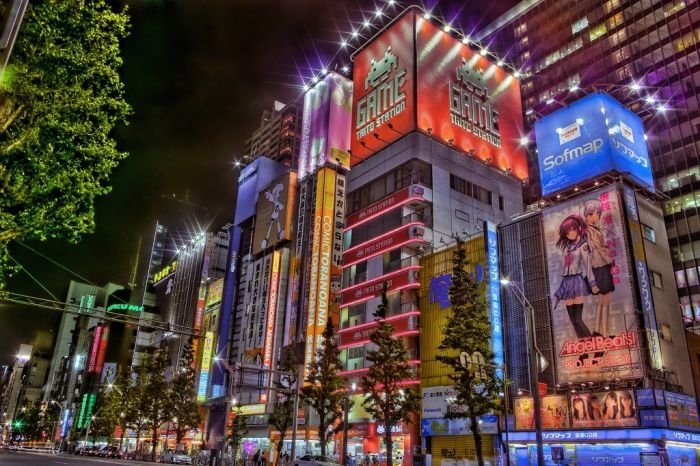 HDR photos of Tokyo, Japan