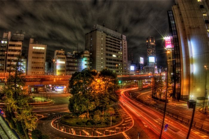 HDR photos of Tokyo, Japan