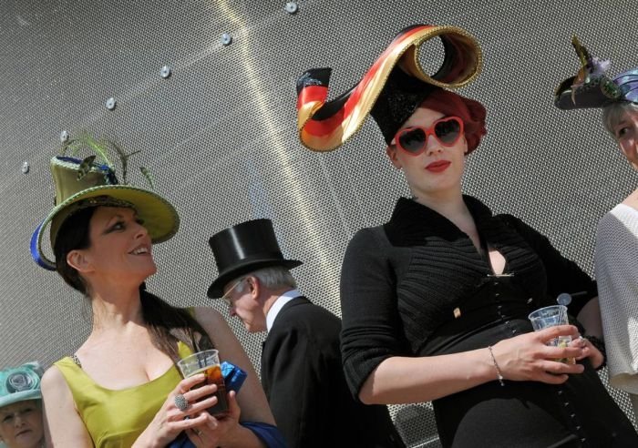 Hats of racing at Royal Ascot