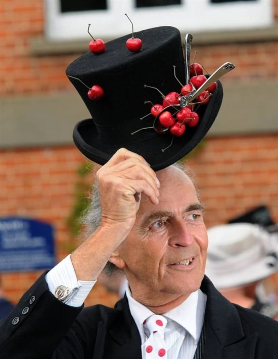 Hats of racing at Royal Ascot