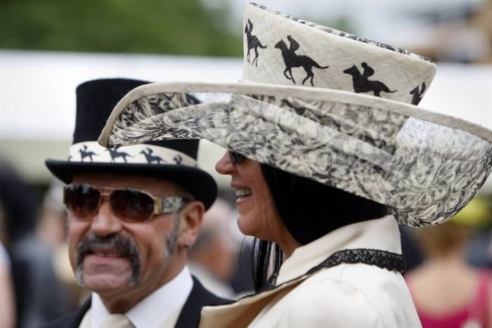 Hats of racing at Royal Ascot