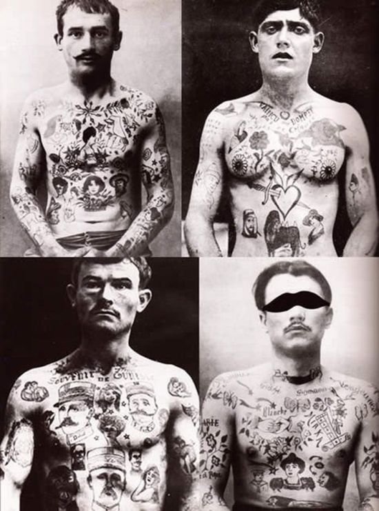 History: creative tattoo of the past