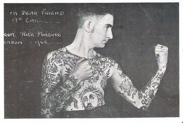 History: creative tattoo of the past