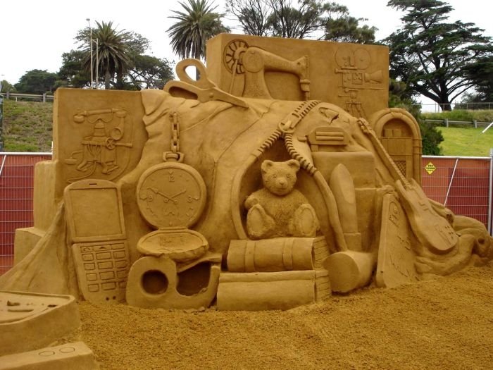 sand sculpture