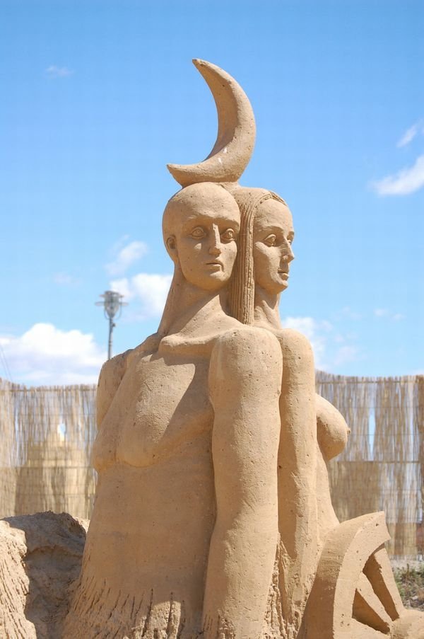 sand sculpture