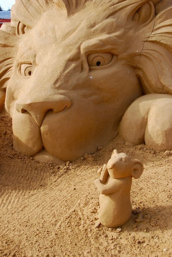 sand sculpture