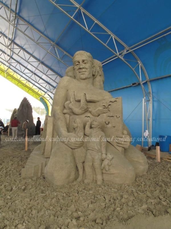sand sculpture