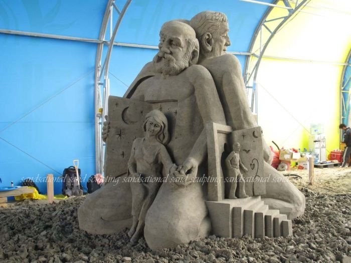 sand sculpture