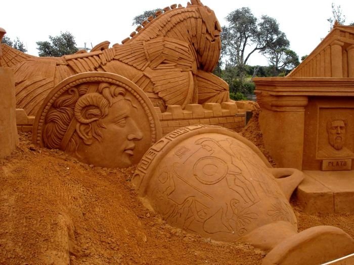 sand sculpture