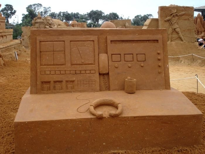 sand sculpture