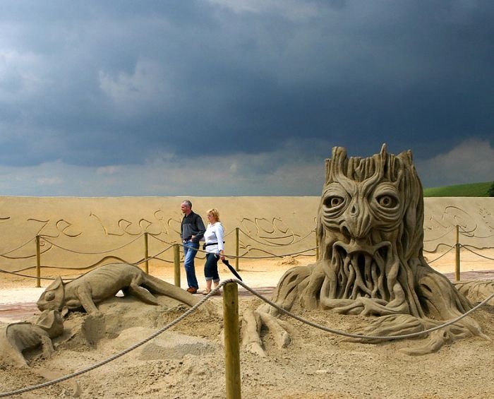 sand sculpture