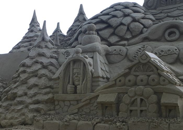 sand sculpture