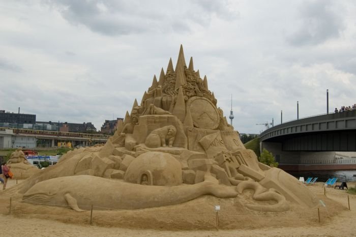 sand sculpture