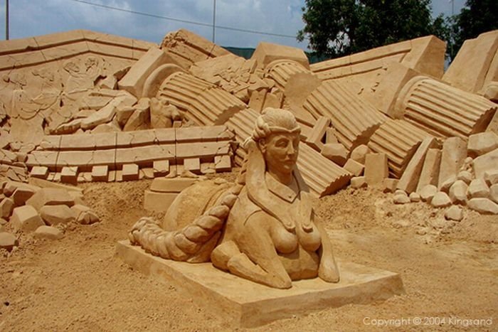 sand sculpture