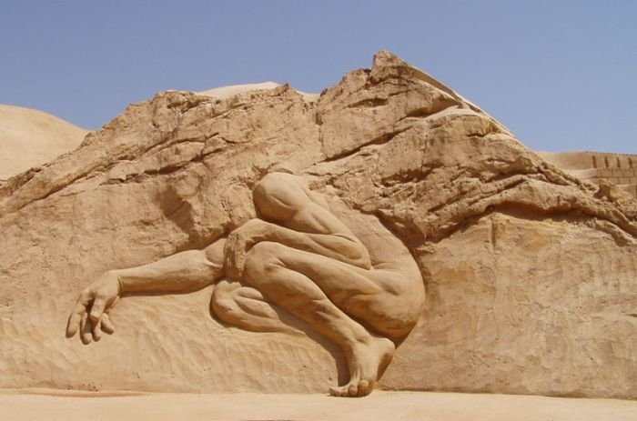 sand sculpture