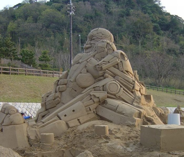 sand sculpture