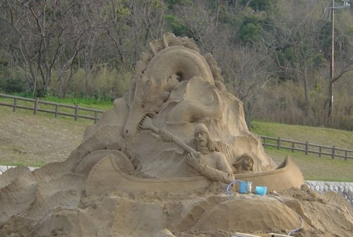 sand sculpture