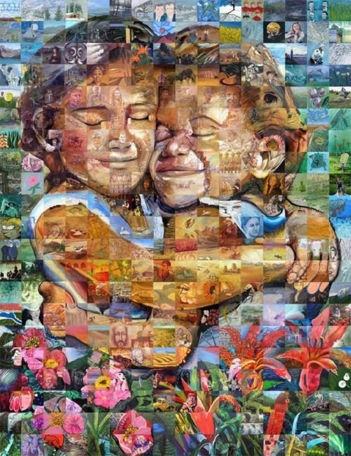 inspiring mosaic art