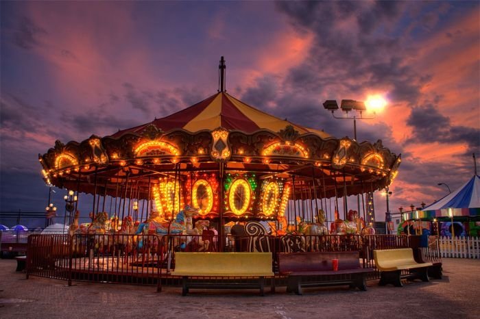 carousel photograph