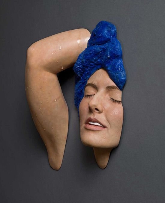 Realistic sculptures by Carole Feuerman