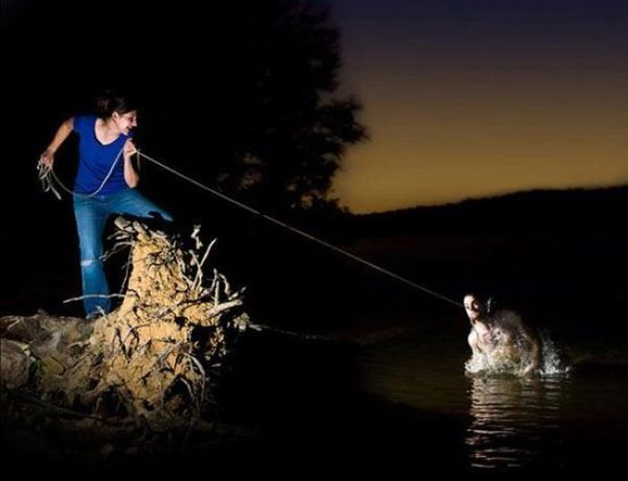 Surreal art by Thad and Sarah Lawrence