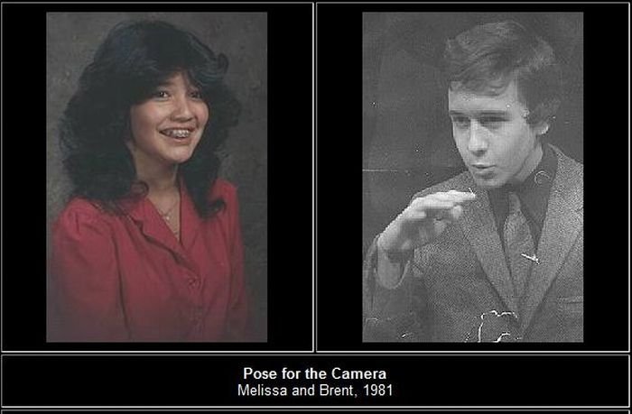 Lives of Brent and Melissa from childhood to marriage