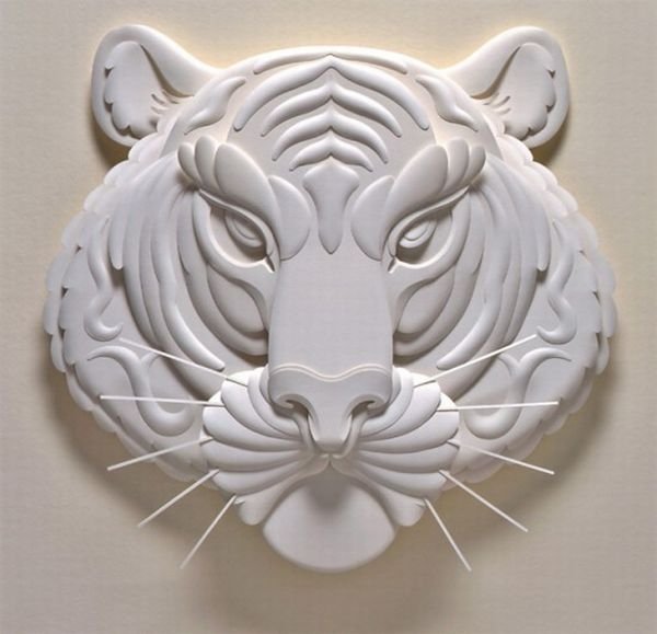 Paper sculpture by Jeff Nishinaka