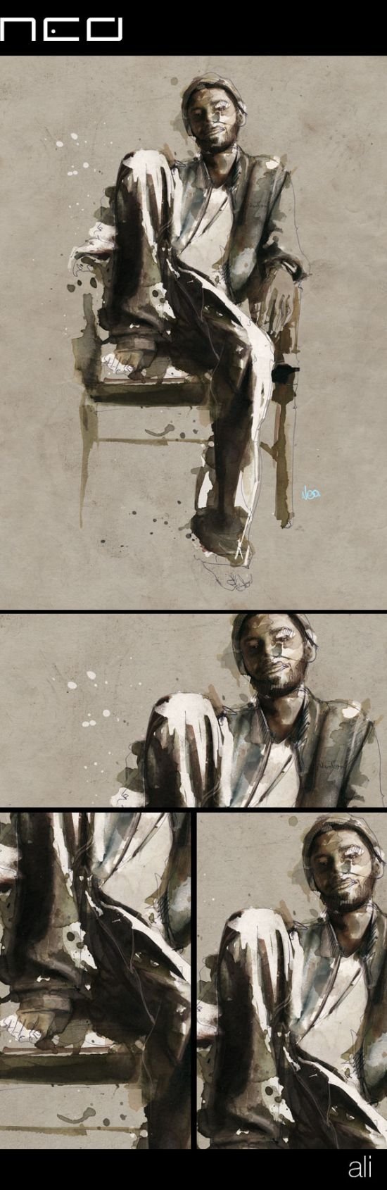 Sketches by Florian Nicolle