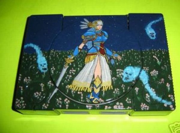 painted game consoles