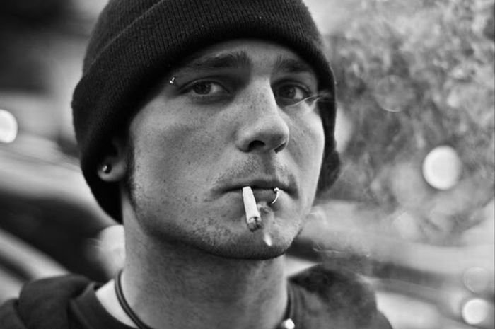 portrait of homeless