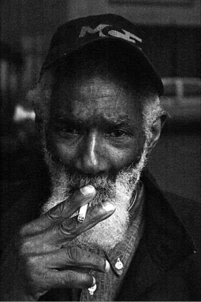 portrait of homeless